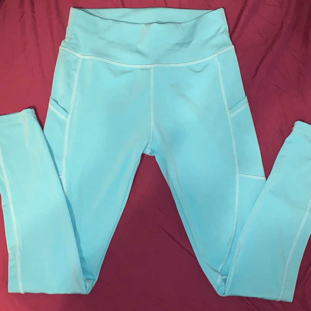 Aqua Blue Leggings